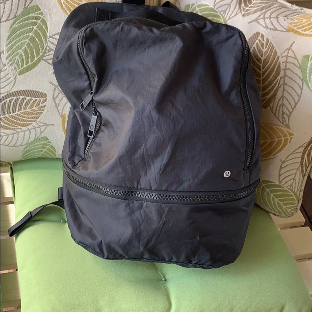 LuluLemon Nylon backpack Black